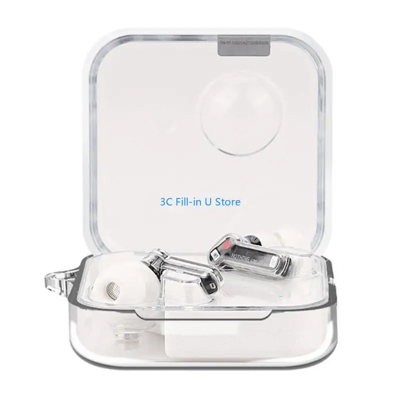 G8TA Anti-fall Charging Warehouse Soft Box Storage for Shell for Nothing Ear Transparent Washable Earphone for Case Wir