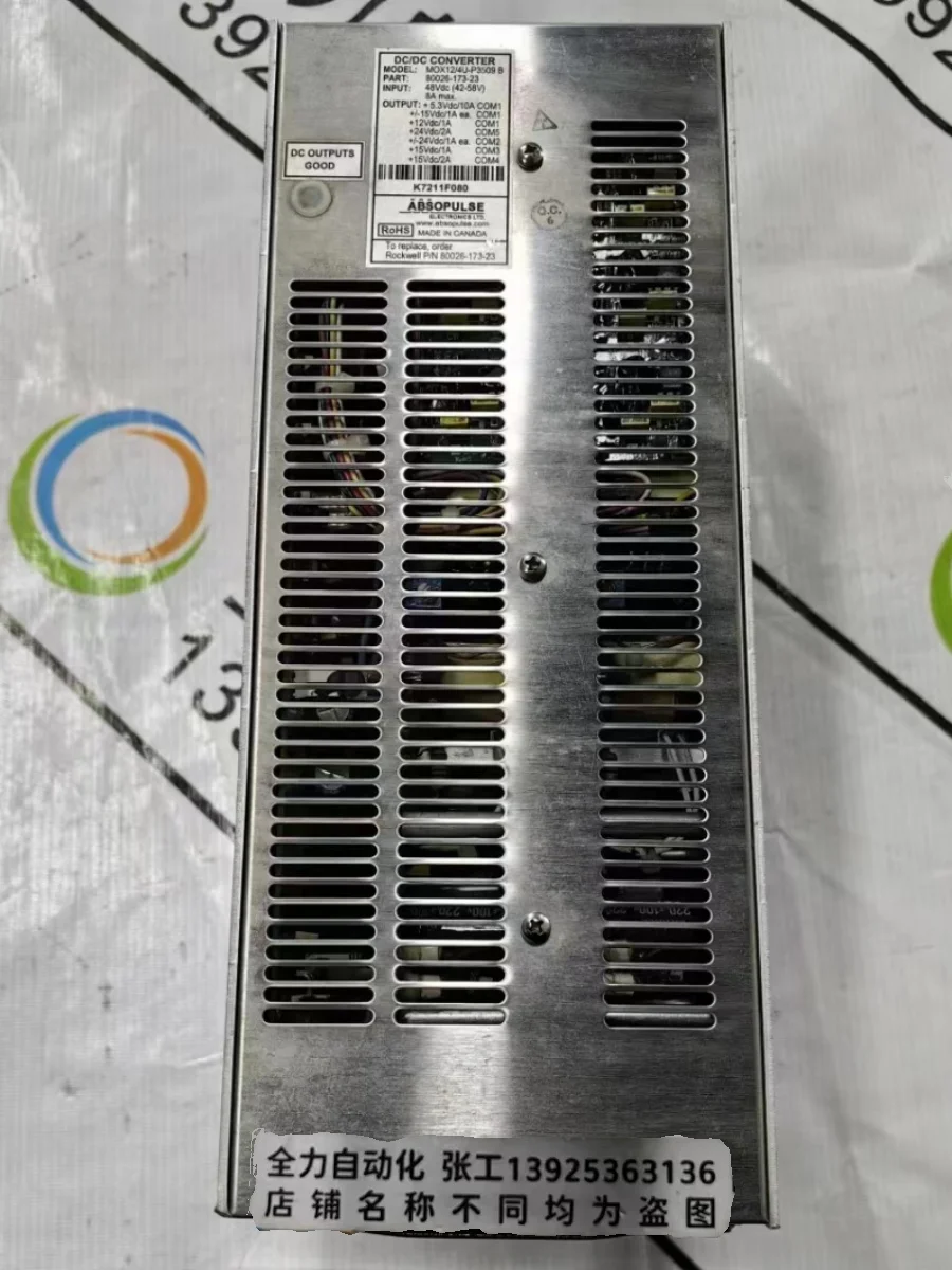 

AB High Voltage Inverter Power Supply MOX12/4U-P3509 B Original Spot 80026-173-23 Negotiation