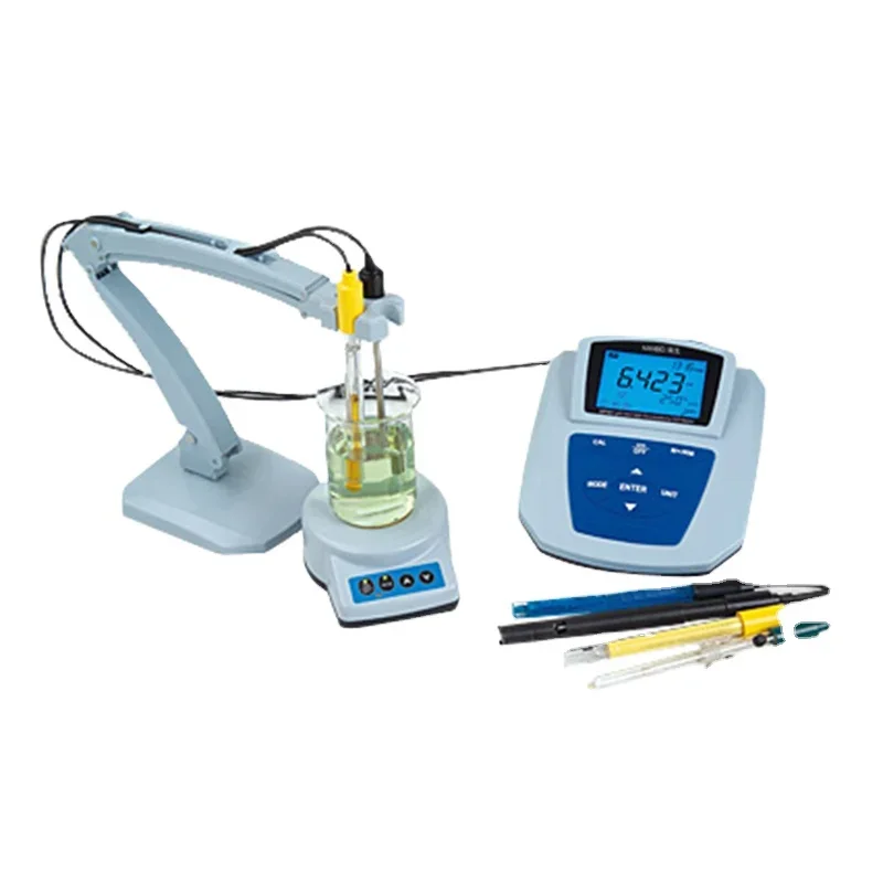 MP551 pH mV ISE Conductivity DO GLP Standards Multi Parameter Water Meter