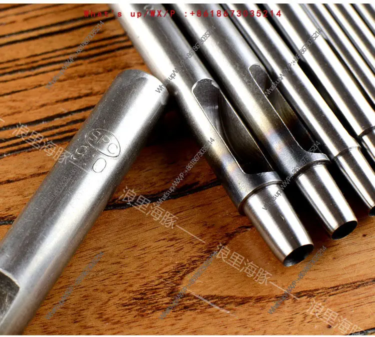 Round punch sharp and durable Handmade DIY leather goods punch belt punch