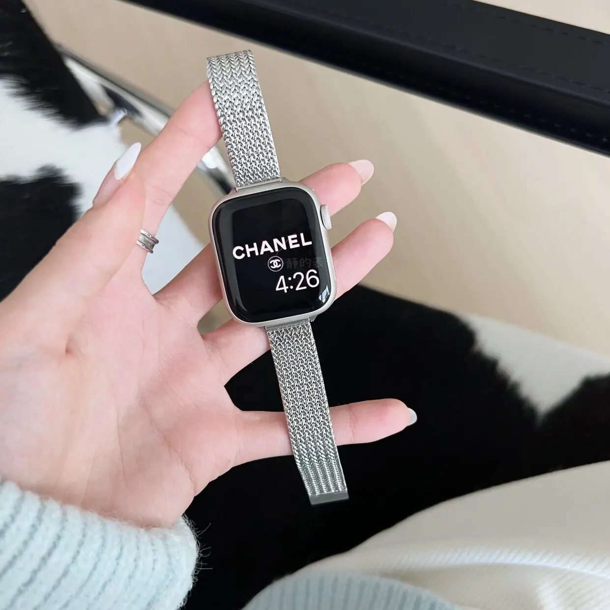 Women Stainless Steel Strap For Apple Watch Ultra 49mm 38mm 42 40 44mm Metal Band For iWatch 6 5 4 se 8 7 41 45 Luxury Bracelet