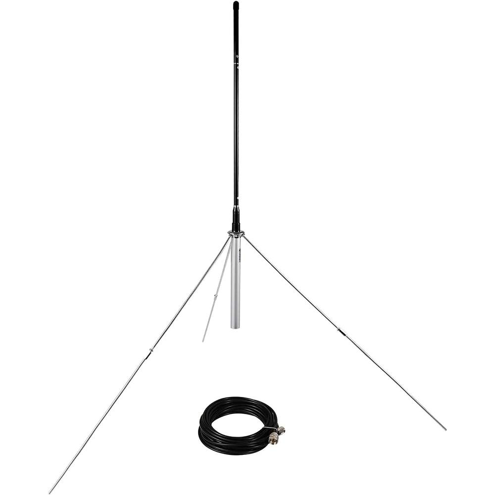 GP100 1/4 Wave FM Transmitter Antenna Outdoor Professional GP Antenna for 87-108MHz 0.5W-100W Broadcast Transmitter Water-Resist
