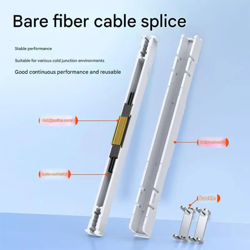 

652F Portable Metal Fiber Opticals Quick Connectors Supports Single Multiple Mode Fibers Lightweight