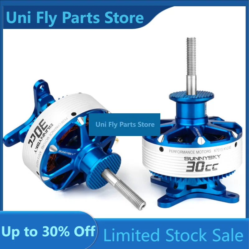 High Performance Brushless Motor SunnySky X7015 V3 240KV 270KV 30CC Equivalent for RC Airplane Fixed Wing Aerobatic Aircra