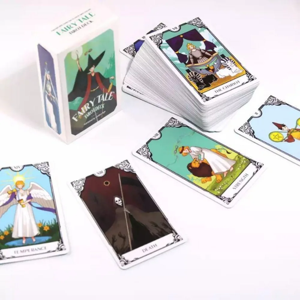 

Dark Fairy Tale Tarot Deck 94-cards Court Cards of Cute Animals Card for Beginners