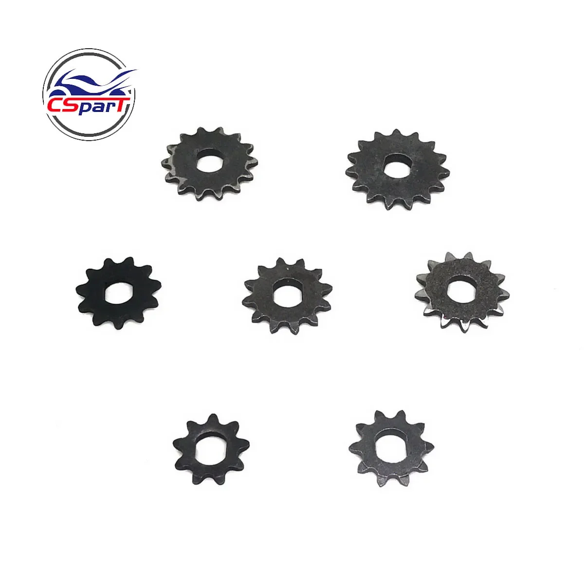 9 10 11 12 13 14 15 Tooth 9T 10T 11T 12T 13T 14T 15T 25H Oval 10MM  Razor EVO  IZIP Gear Sprocket 500W 800W 1000W Scooter Motor