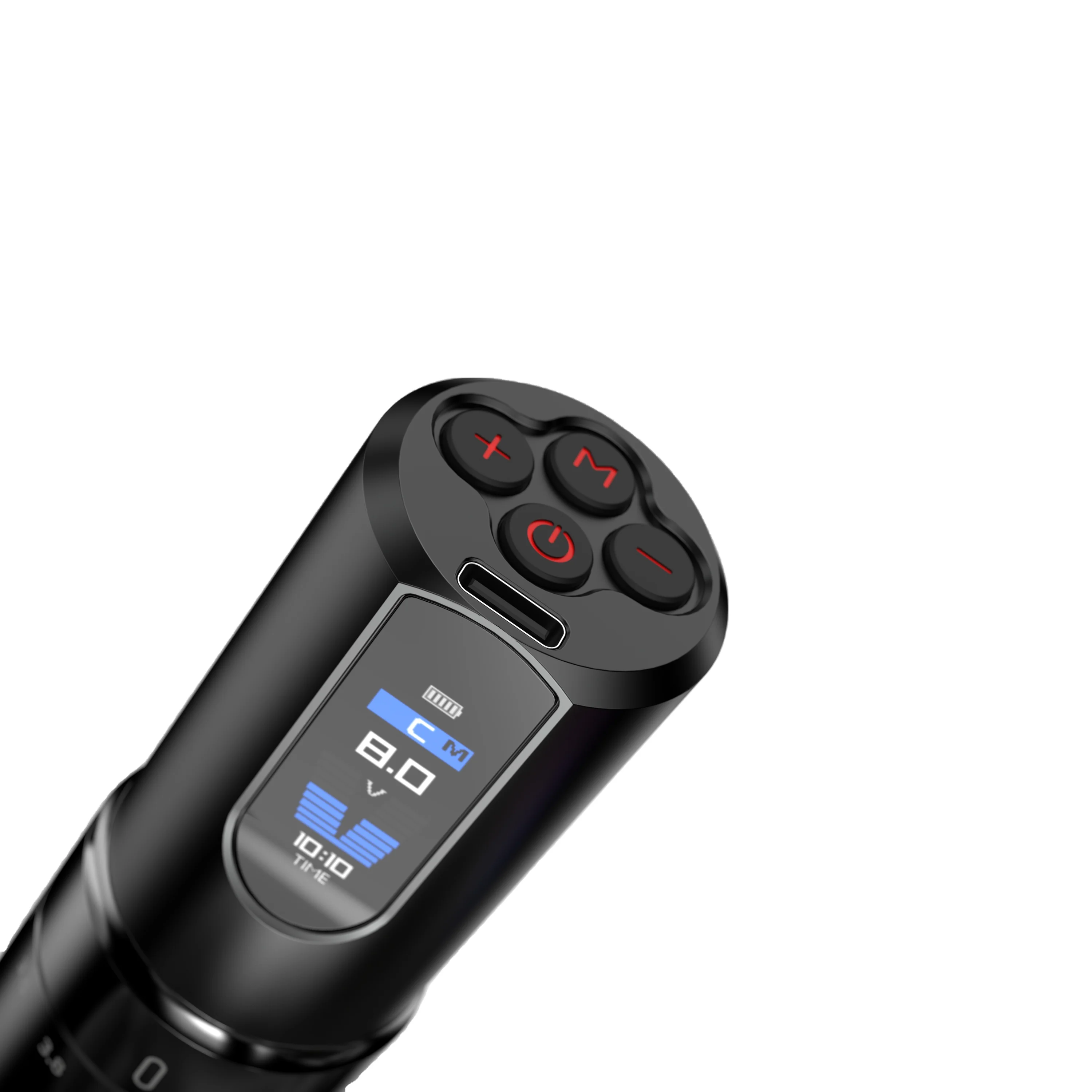 Professional Digital Display Electric Tattoo Gun Wireless Rotary Tattoo Pen Machine Injection Molding Cutting Lisheng Brand