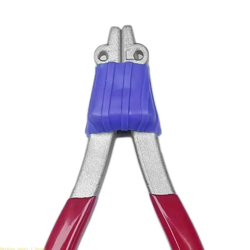 A0KA Professional Universals Wide Head Starting Clamp 3 Spring Starter Clamp Tennis Racket String Machine Easy to Use