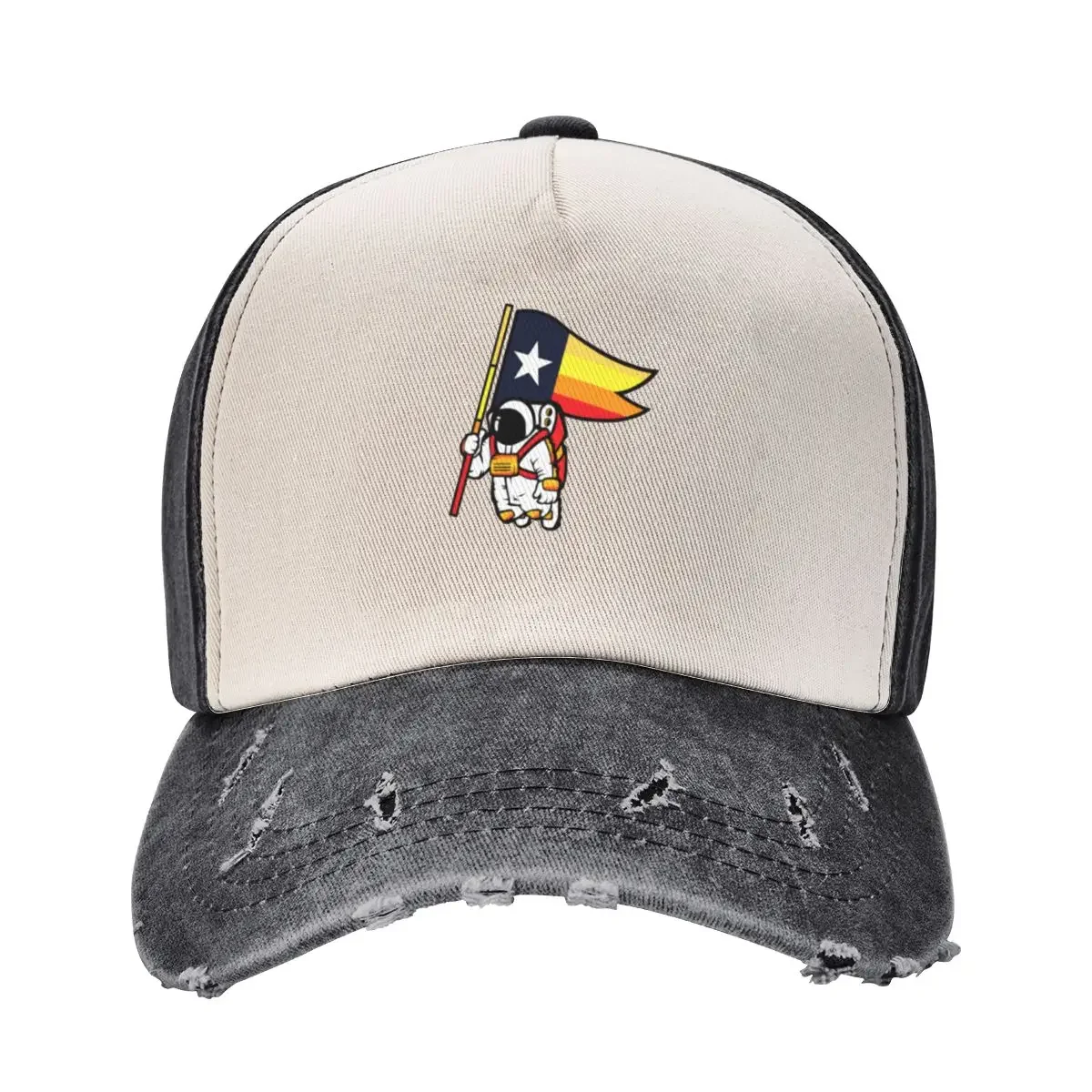 

Houston champ texas flag astronaut space city Baseball Cap Male hat Trucker Cap tea Hat Dropshipping Mens Tennis Women's