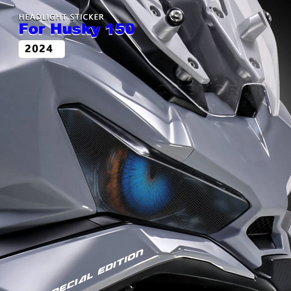 

Headlight Sticker Waterproof Motorcycle Decals for Sym Husky ADV 150 2024 Accessories Head Light Motorbike Stickers