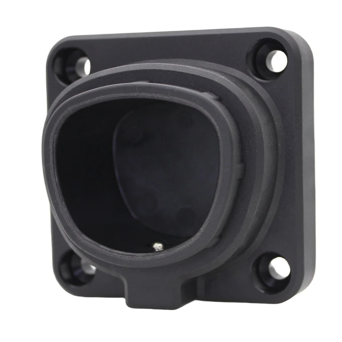 

ABBO-EV Charger Nozzle Holster Dock with Automatic Lock and Reinforcing Ribs Wall-Mount for NACS & Tesla Connectors