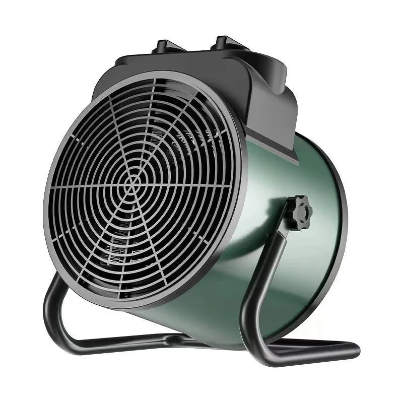 Round Portable Industrial Poultry Farm Electric Heater Fan For Home Greenhouse Workshop