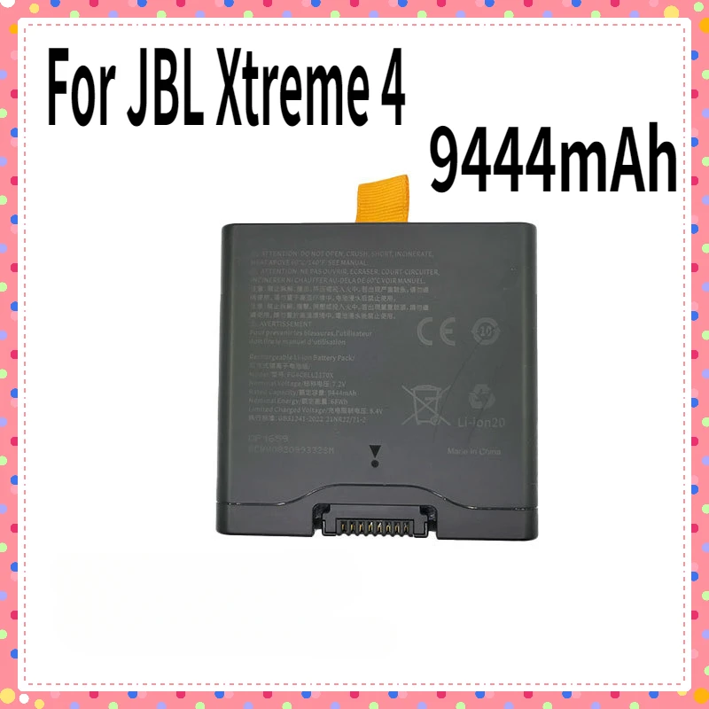 

9444mAh High Capacity for JBL Xtreme 4 Battery Bluetooth Speaker Battery Input for Portable Speaker