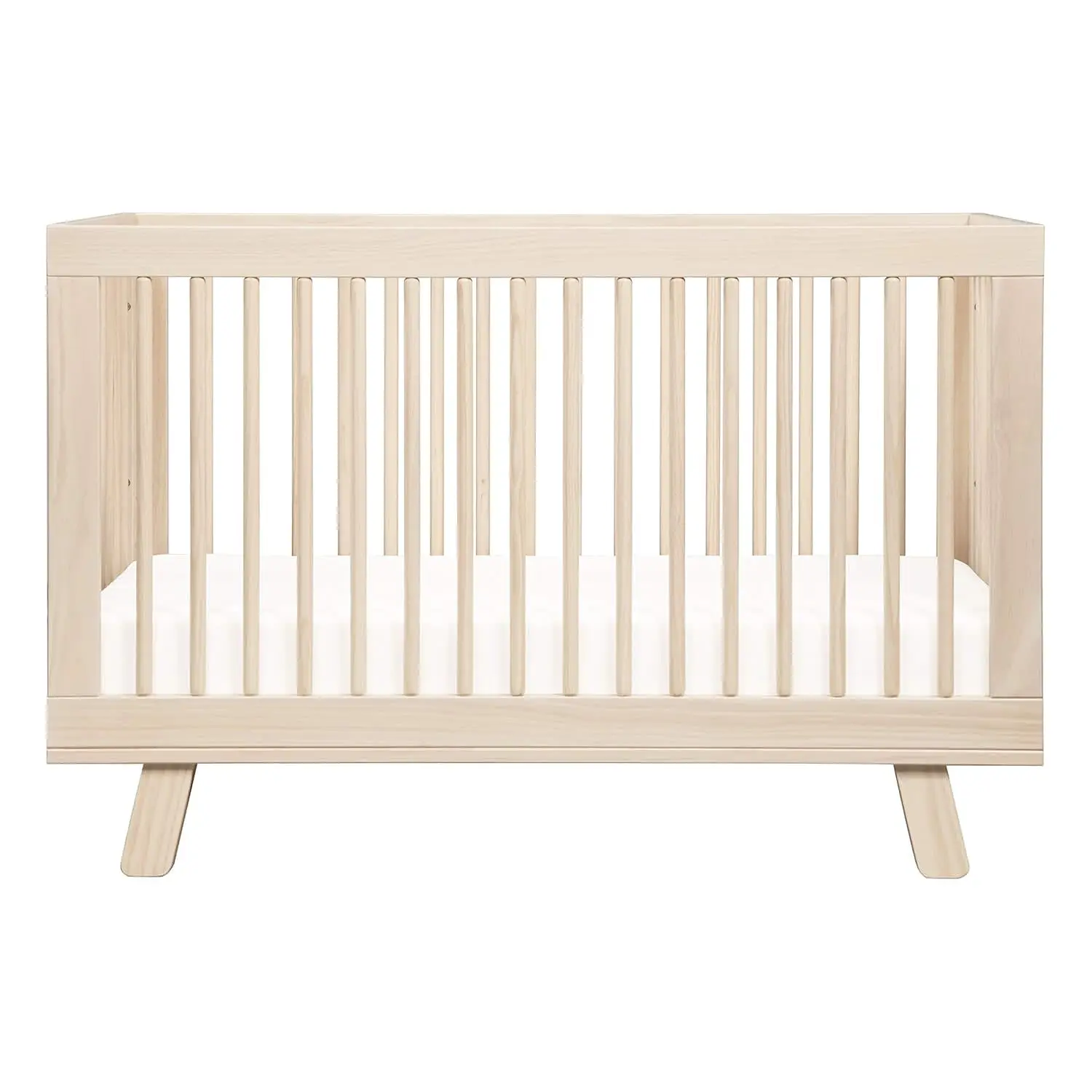 Babyletto Hudson 3-in-1 umwandelbares Kinderbett mit Umrüstset für Kleinkinderbetten in natürlich gewaschenem Greenguard Gold-zertifiziert