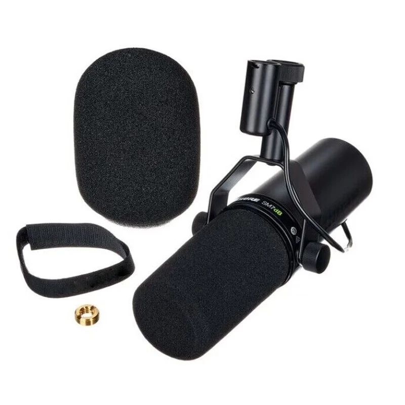 SM7dB Professional Dynamic Vocal Microphone with USB Connectivity for Podcasting Studio Recording Offering Clear Sound Quality