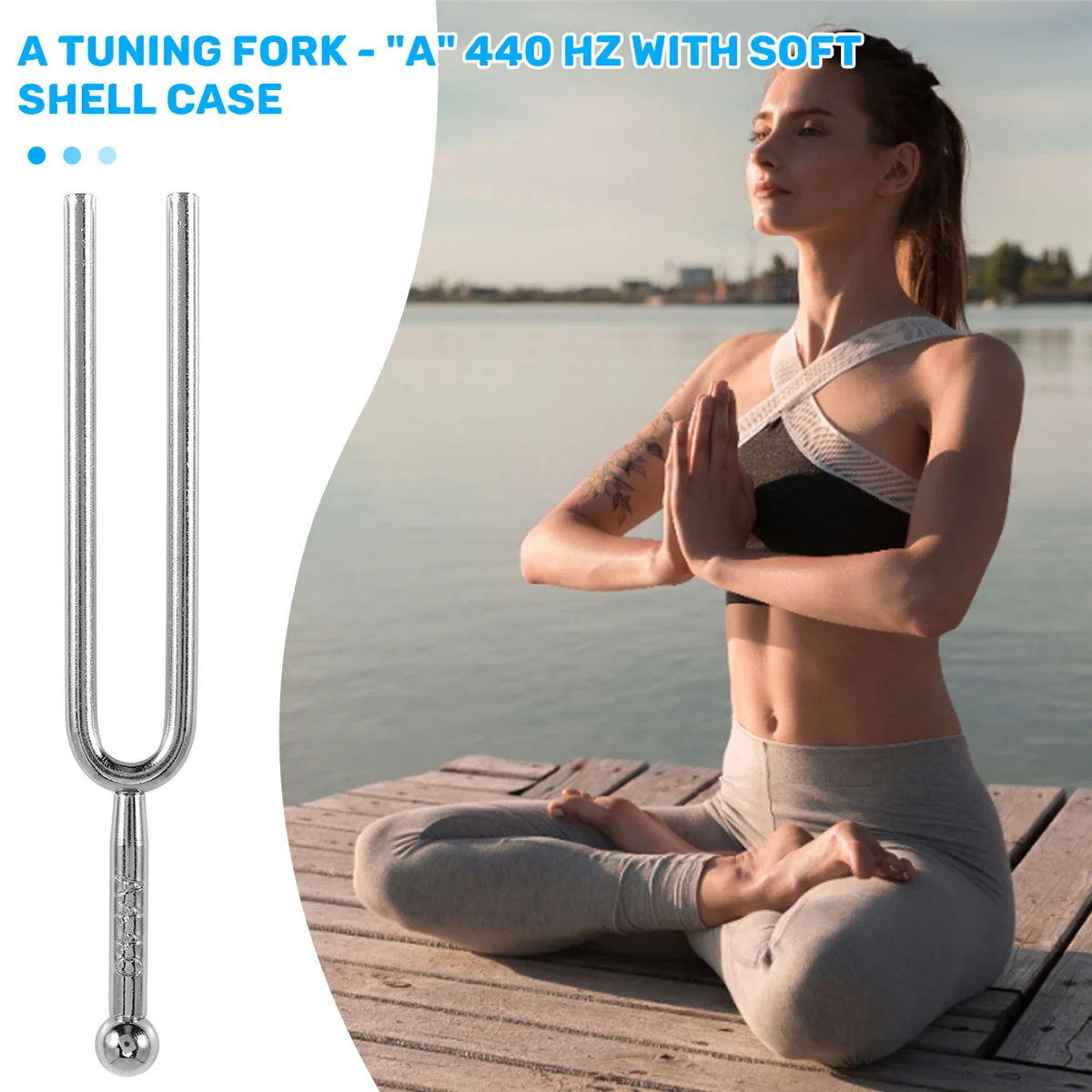 

AA85 A Tuning Fork - "A" 440 Hz with Soft Shell Case