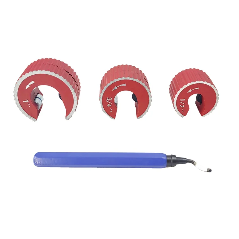 -A12R Set di tagliatubi per tubi in rame Coltello da taglio per taglierina circolare 1/2 Utensile per tagliare tubi in rame e alluminio