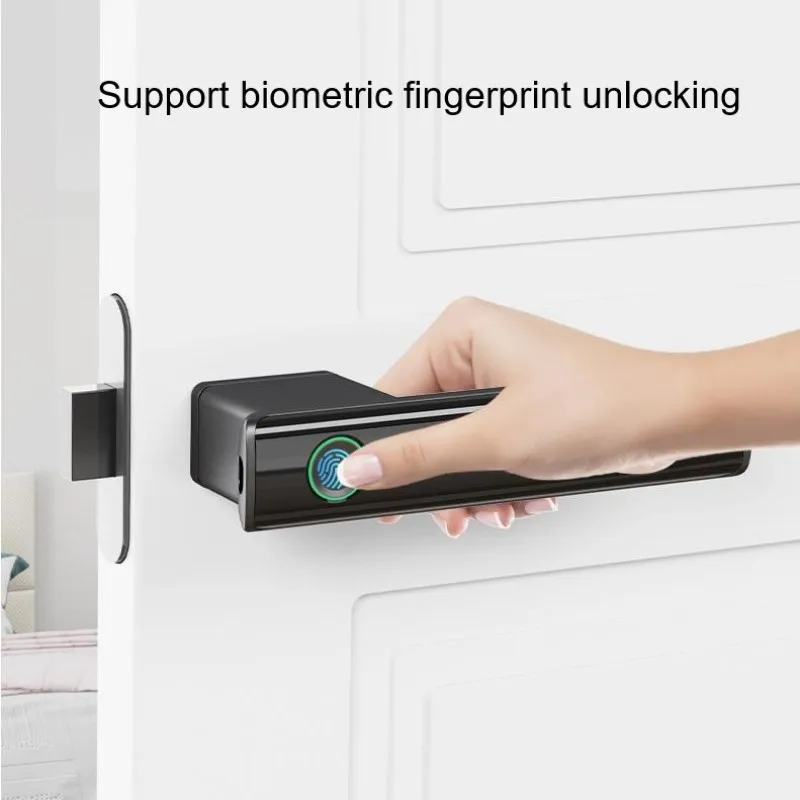 TTlock Smart Lock Door Biometric Fingerprint Door Lock Password Key APP Remote Unlock Electronic Door Lock