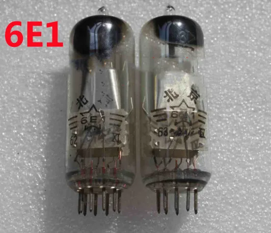 

New Beijing 6E1 tube on behalf of EM81 6e1 6E1N cat eye tube radio bile machine amplifier