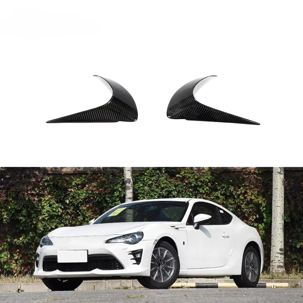 

GT86 Carbon Fiber Headlight Eyelids Trims for Toyota AE86 Subaru BRZ 2013-2018