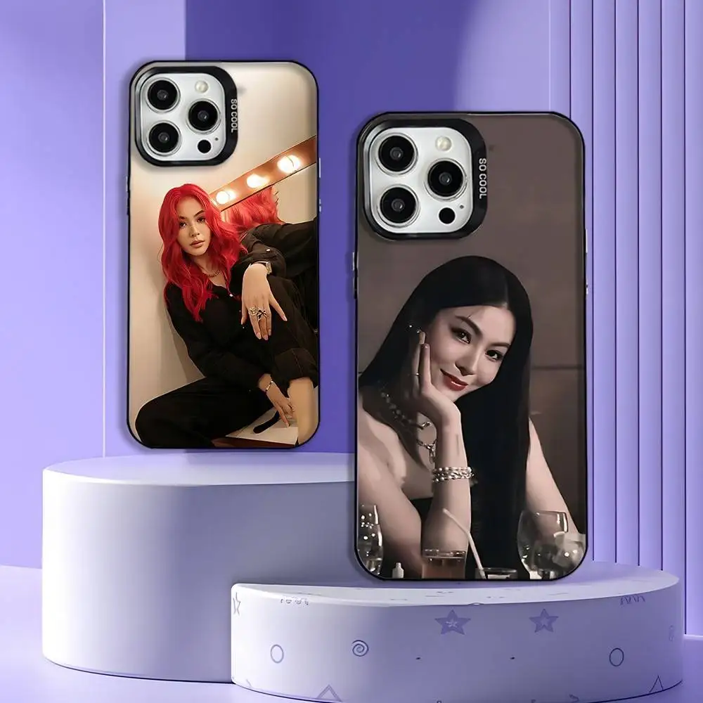 

Peraya M-Malisorn Faye cool Phone Case For iPhone 17,16,15,14,13,12,11,Pro,Max,Plus,E,Air,Mini Black IMD Cover