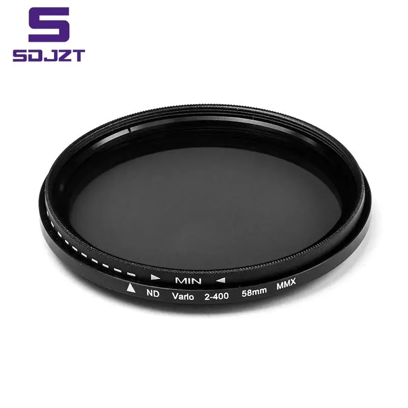 Fader Variable ND Filter Adjustable ND2 To ND400 Neutral Density 40.5 43 46 49 52 55 58 62 67 72 77 82 MM