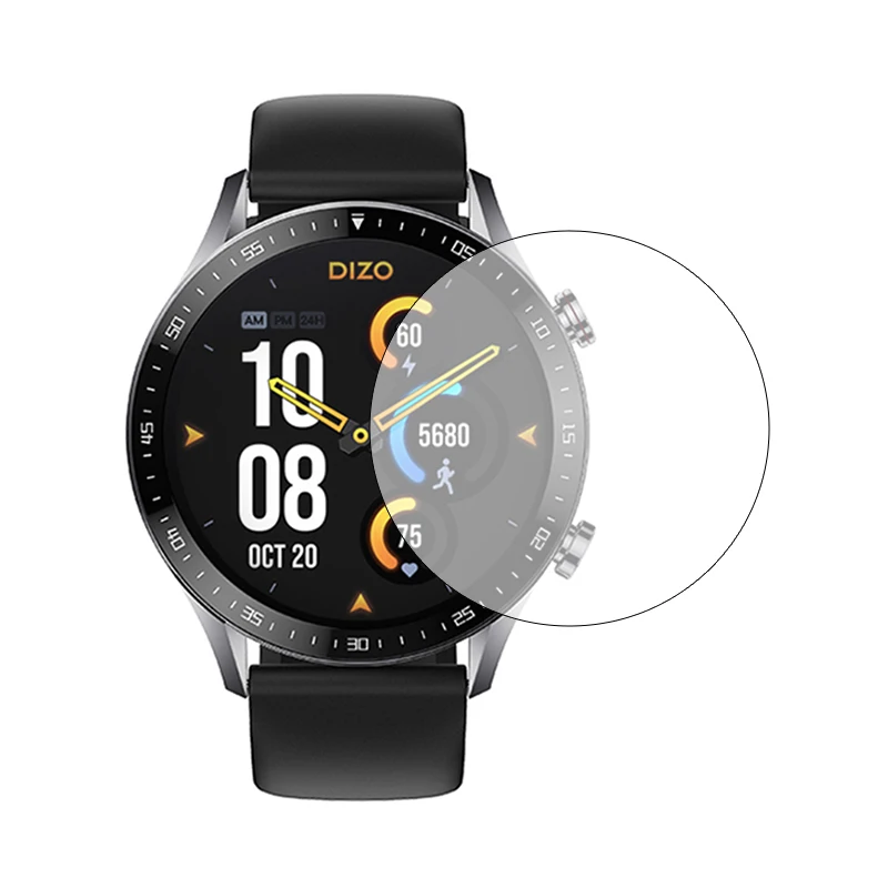 5pcs TPU Soft Protective Film Cover For Realme Techlife DIZO Watch R Talk Smartwatch Display Screen Protector Smart Accessories