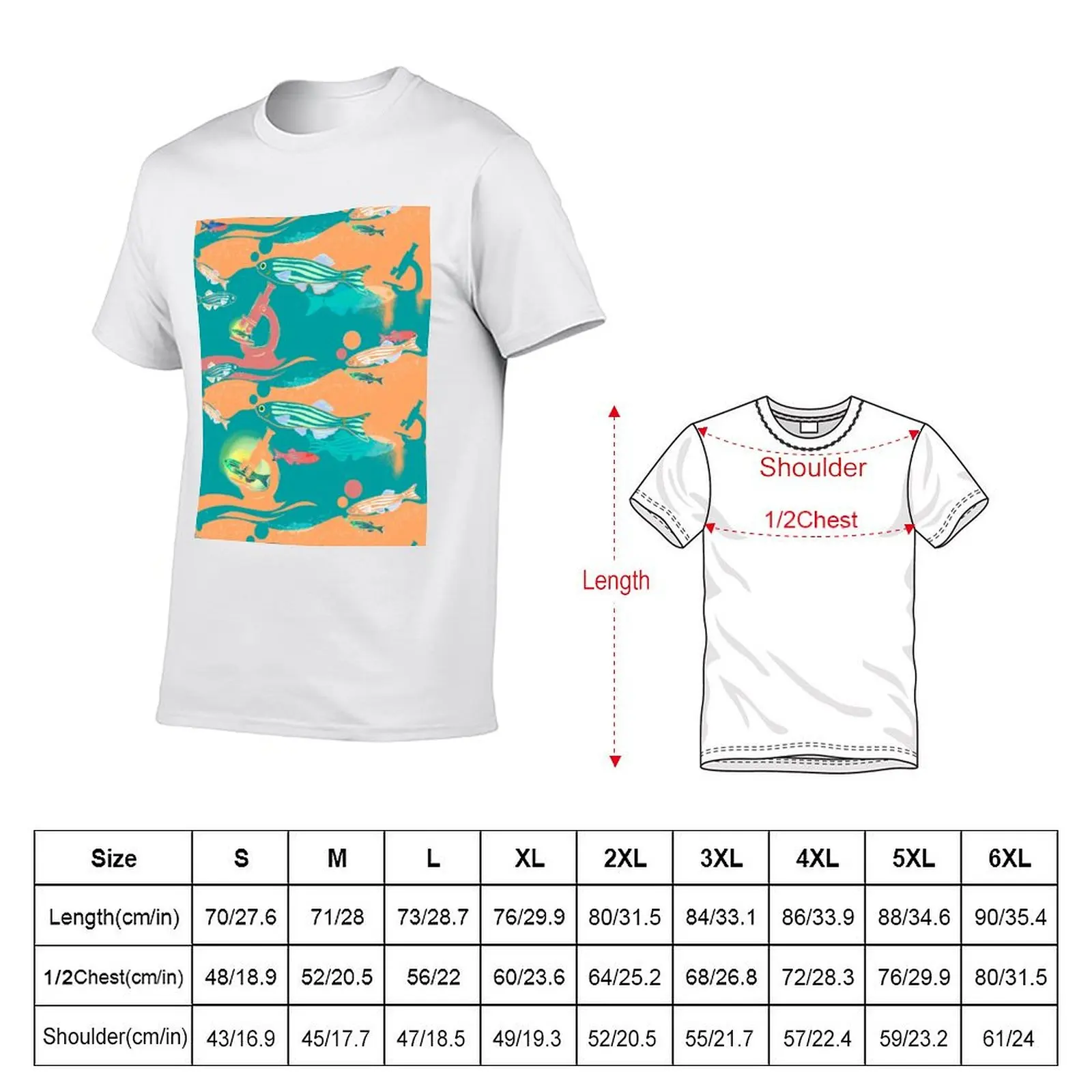The World of Zebrafish T-Shirt graphic t shirts for man man tshirt T-Shirt