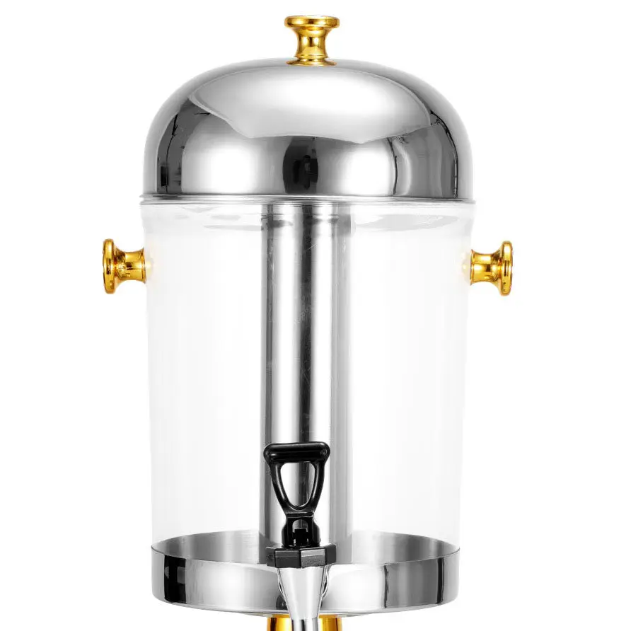 8/16/24 liter thickened stainless steel juice tripod single double three head self-service beverage machine PC double cylinder m