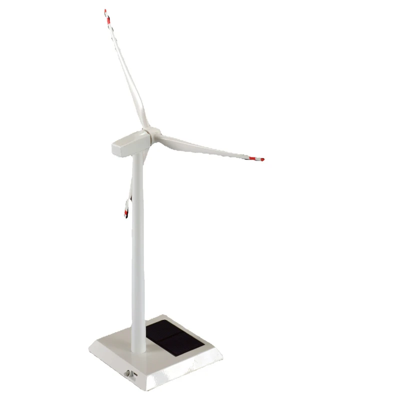 

Metal solar windmill model wind power ornament new energy gift
