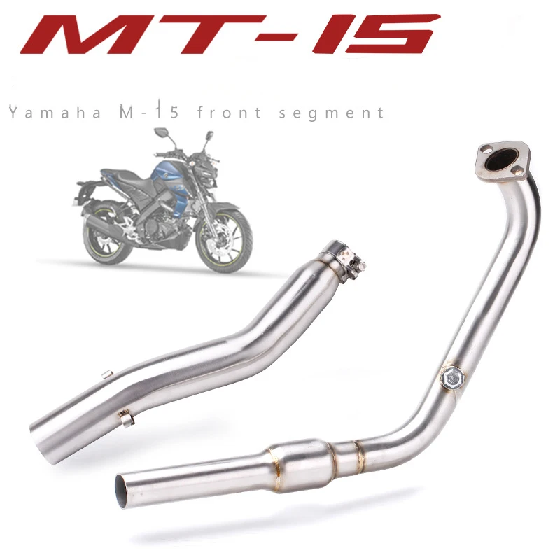 High Quality 51mm Stainless steel Exhaust Muffler  Suitable For Yamaha R15 V3 MT15 2017-2023 Motorcycle Exhaust System