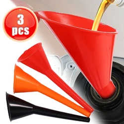 Plastic Engine Funnel Motorcycle Car Refueling Tools Splashproof Car Long Spout Oil Funnel Gasoline Fueling Tool Automotive Part