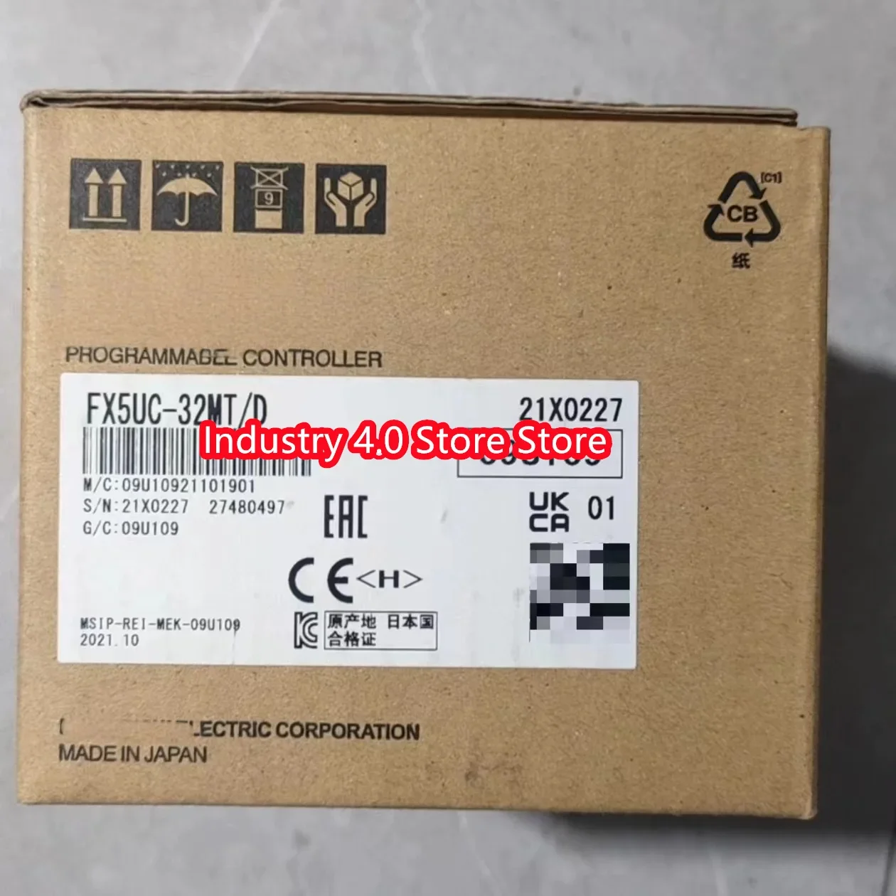 Módulo original do PLC, no estoque, FX5UC-96MT/D,FX5UC-96MT/DSS