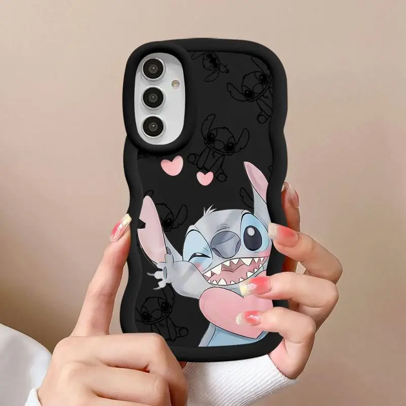 Disney Angle Stitch Phone Case for Samsung Galaxy A20s A30s A50 A50s A02s A03 Core A04e A05s A11 A12 A13 A14 A15 A21s A51 4G 5G