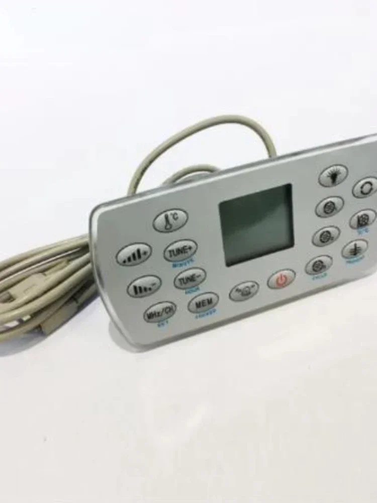 Pump controller and heater for massage bathtub, electrical control panel for spa