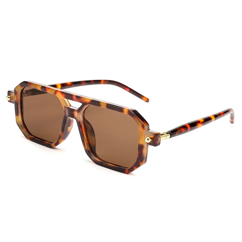 Cool&Ku Vintage Square 70s Flat Aviator Sunglasses Women Men Classic Retro Stylish Frame UV400 Sunglasses image 6