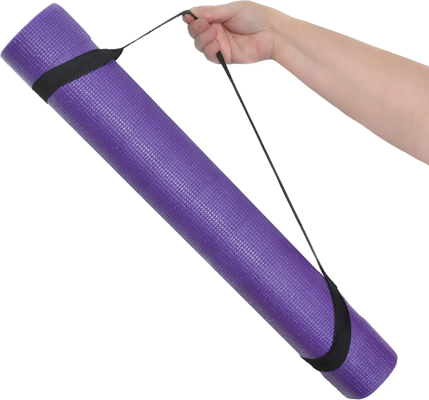 10-pack yogamat met draagriem, 68" x 24" antislip oefenmat, 4 mm dikke fitnessmat, anti-scheur, bulk yogamatten voor thuis