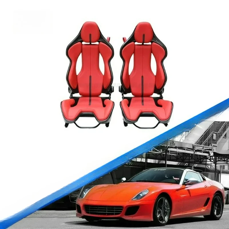 High Quality Custom Track Edition Car Seat Napa Alcantara For Ferrari 599 GTB HGTE GTO 599XX SA Aperta