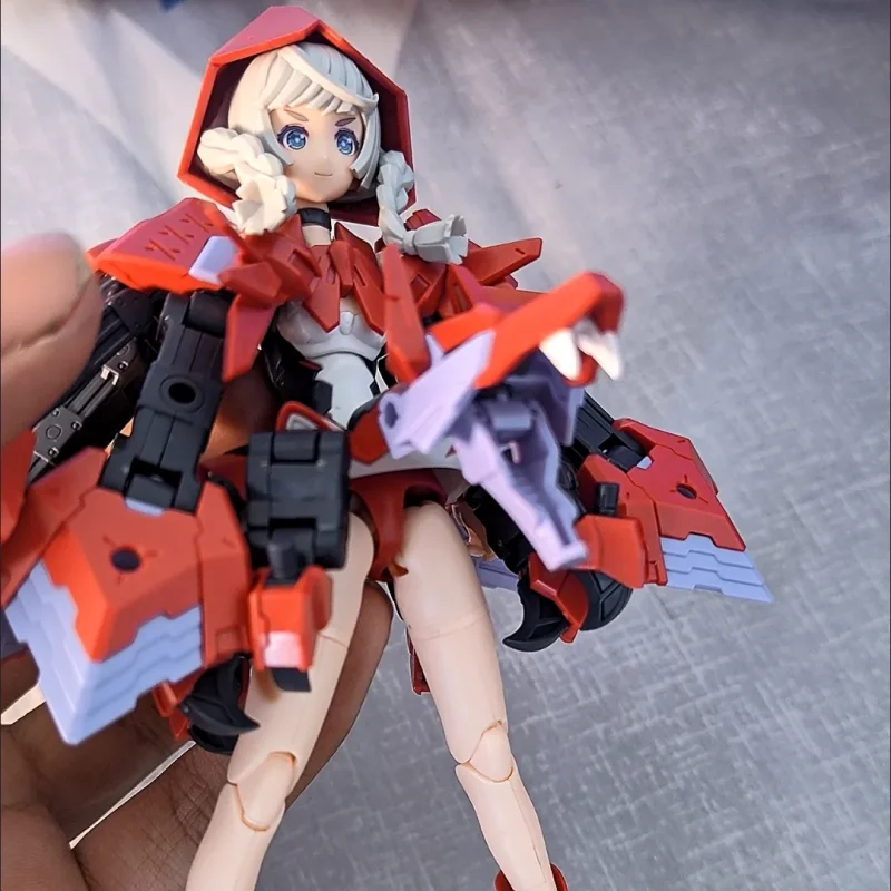 Kotobukiya Kp614 Megami Device Chaos Pretty Little Red Riding Hood Mobile Suit Girl assemblare Model Action Figure Toys In Stock