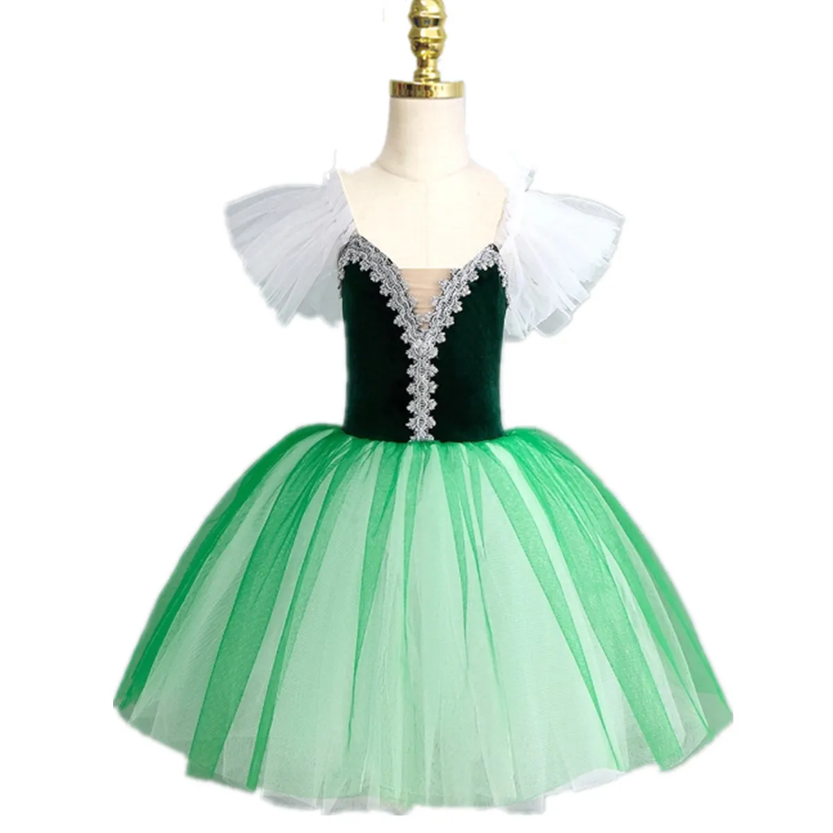 Neue Lange Kleid Ballett Tutu Kleid Rock Schwanensee Sling Mädchen Professionelle Leistung Kostüm Vestidos Chica Bailarina