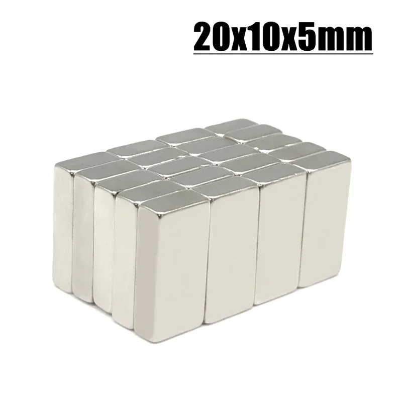Fridge Tool Magnet 5/10/20/50/100pcs Block Square Shape 20x10x5mm Accessory 20mm X 10mm X 5mm Office Craft Kitchen 20*10*5mm