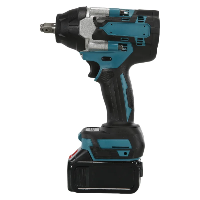 

High Torque Electric Wrench Heavy Duty Auto Repair Brushless Lithium Battery Impact Wrench Shelving Electric Screw Wrench