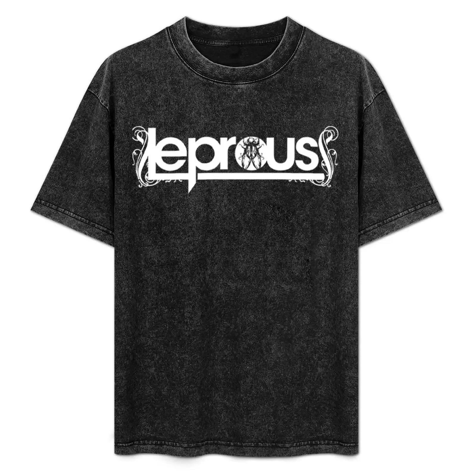

Leprous Design T-Shirt baggy shirts graphics man clothes anime figures mens designer t shirt