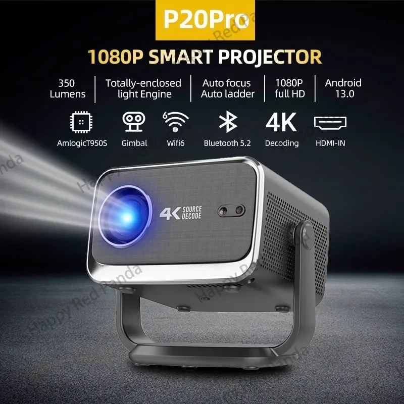 Projector Android 13 1080P Home Cinema Projetor