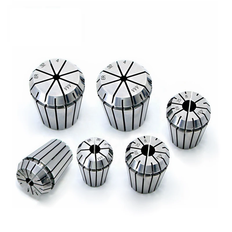 OYYU AAA 0.005 Clamping ER ER32 2MM 3MM 4MM 5MM 6MM 7MM 9MM 10MM High Precision Spring Collet Chuck Tool Holder Extension Rod