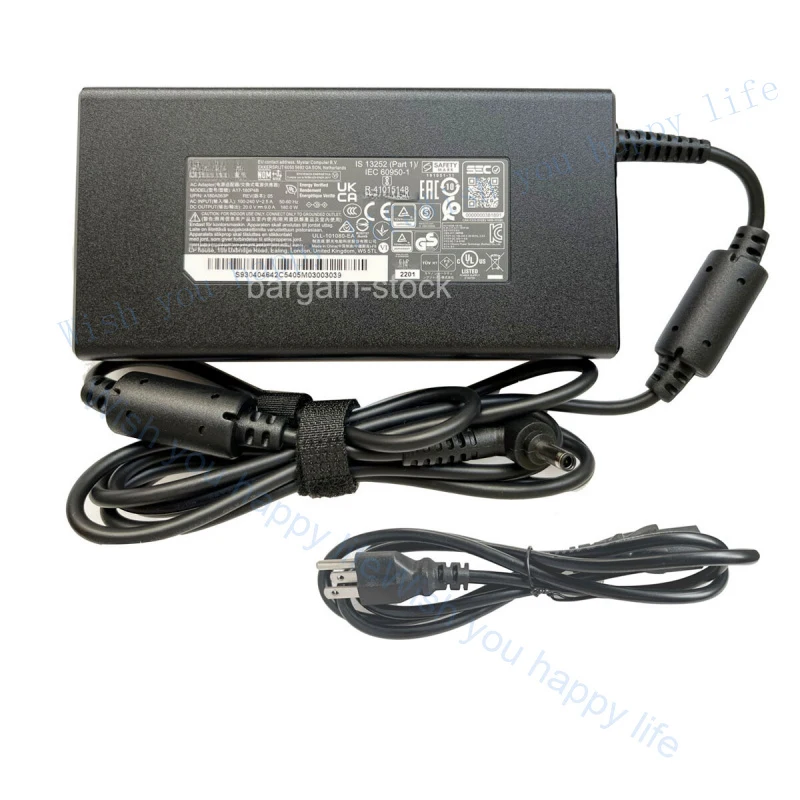 LL Chicony 20V 180W AC Adapter Charger For MSI Creator Z16 A11UET-013 A12UET-031US