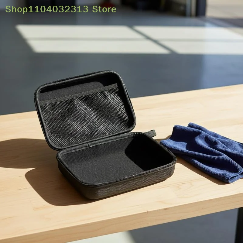 petiteEVA Hard Shell Car Storage Box for Digital Vacuum Cleaner Reliable Protective Bag Multi Purpose Auto Travel Organizer