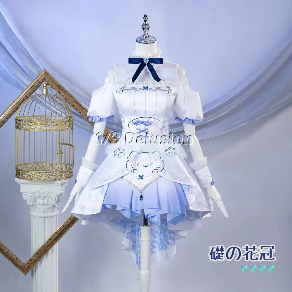 Anime game series: BanG Dream! Hikawa Sayo Cosplay Costume Women Full Set Anime Game Outfit for Party Performance 1/3delusion