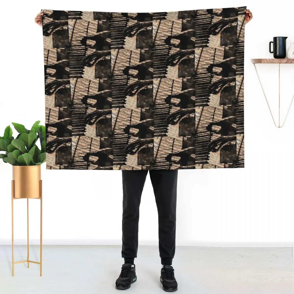 

The Pianist Throw Blanket Cozy Microfiber Throw Blanket for Home Bedroom