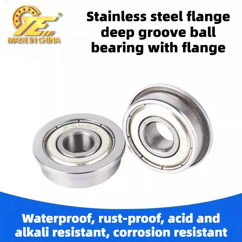 TE high-end SF673 SF674ZZ SF675ZZ SF676ZZ SF677ZZ SF678ZZ stainless steel flange bearing